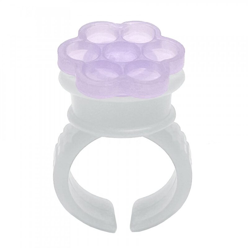 glue ring flower