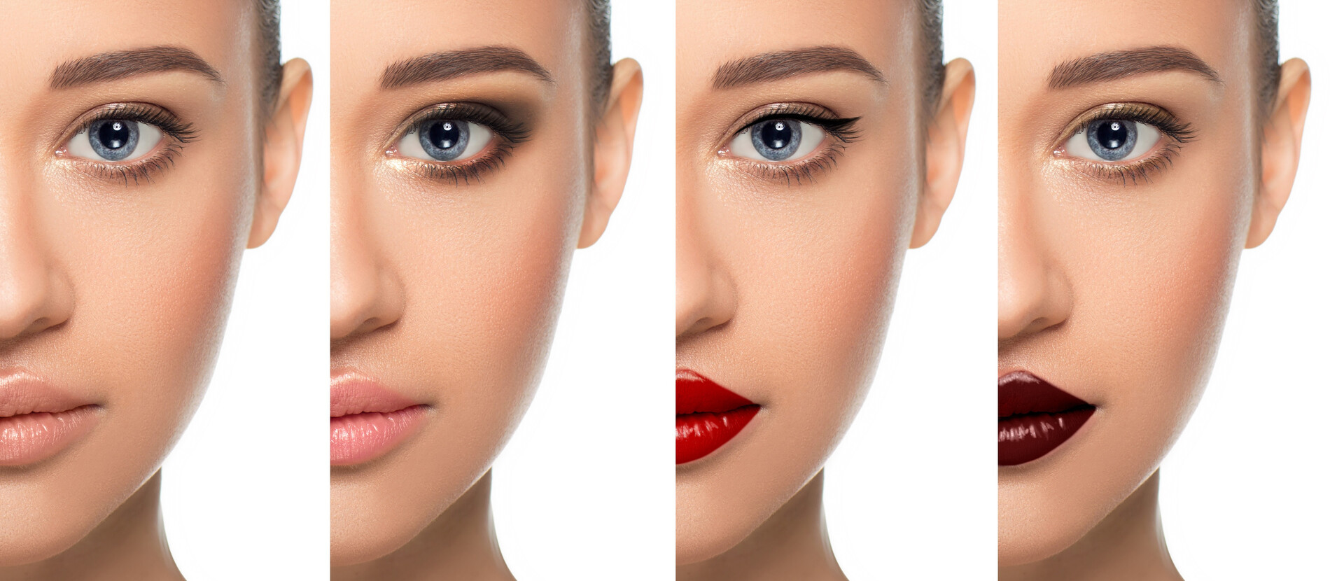 ημιμόνιμο eyeliner διαφορετικά στυλ μακιγιάζ ματιών αποτέλεσμα