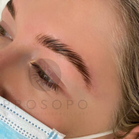 φυσικό styling φρυδιών brow lamination