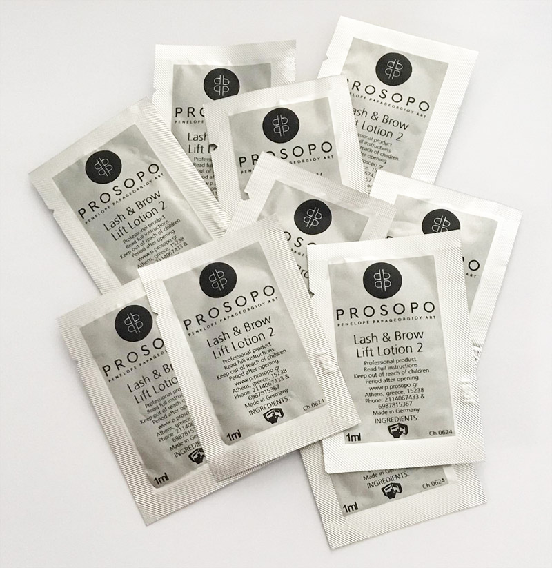 Lash Lift Lotion 2 PROSOPO για brow lamination επαγγελματική χρήση
