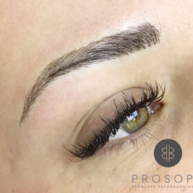 αποτέλεσμα microblading φρυδιών elegance αποτελεσμα